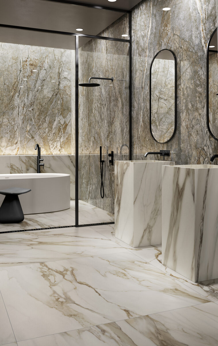 Bathroom marble